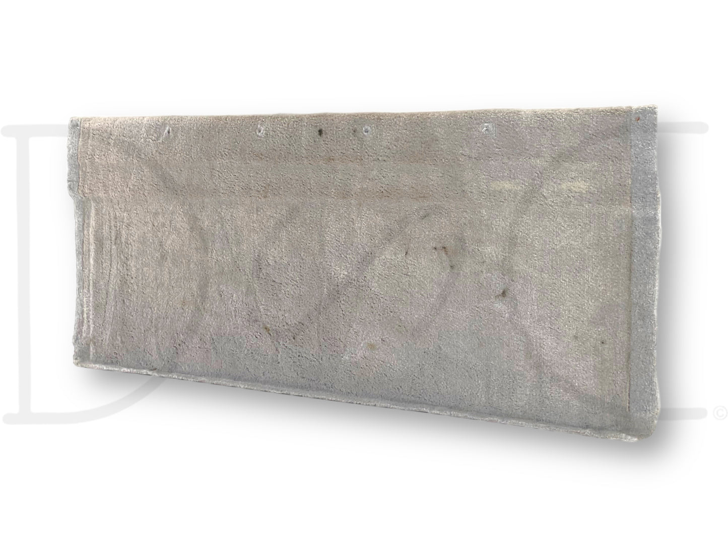 92-97 Ford F250 F350 Crew Cab Rear Wall Carpet Panel Opal Gray OEM