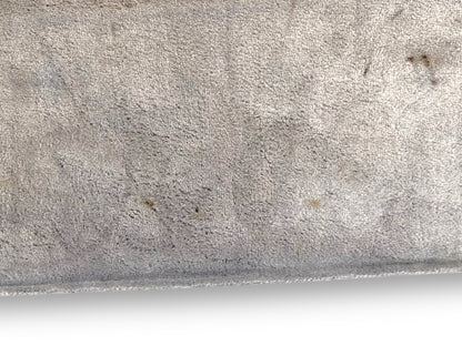 92-97 Ford F250 F350 Crew Cab Rear Wall Carpet Panel Opal Gray OEM
