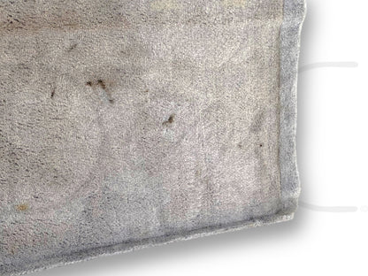 92-97 Ford F250 F350 Crew Cab Rear Wall Carpet Panel Opal Gray OEM