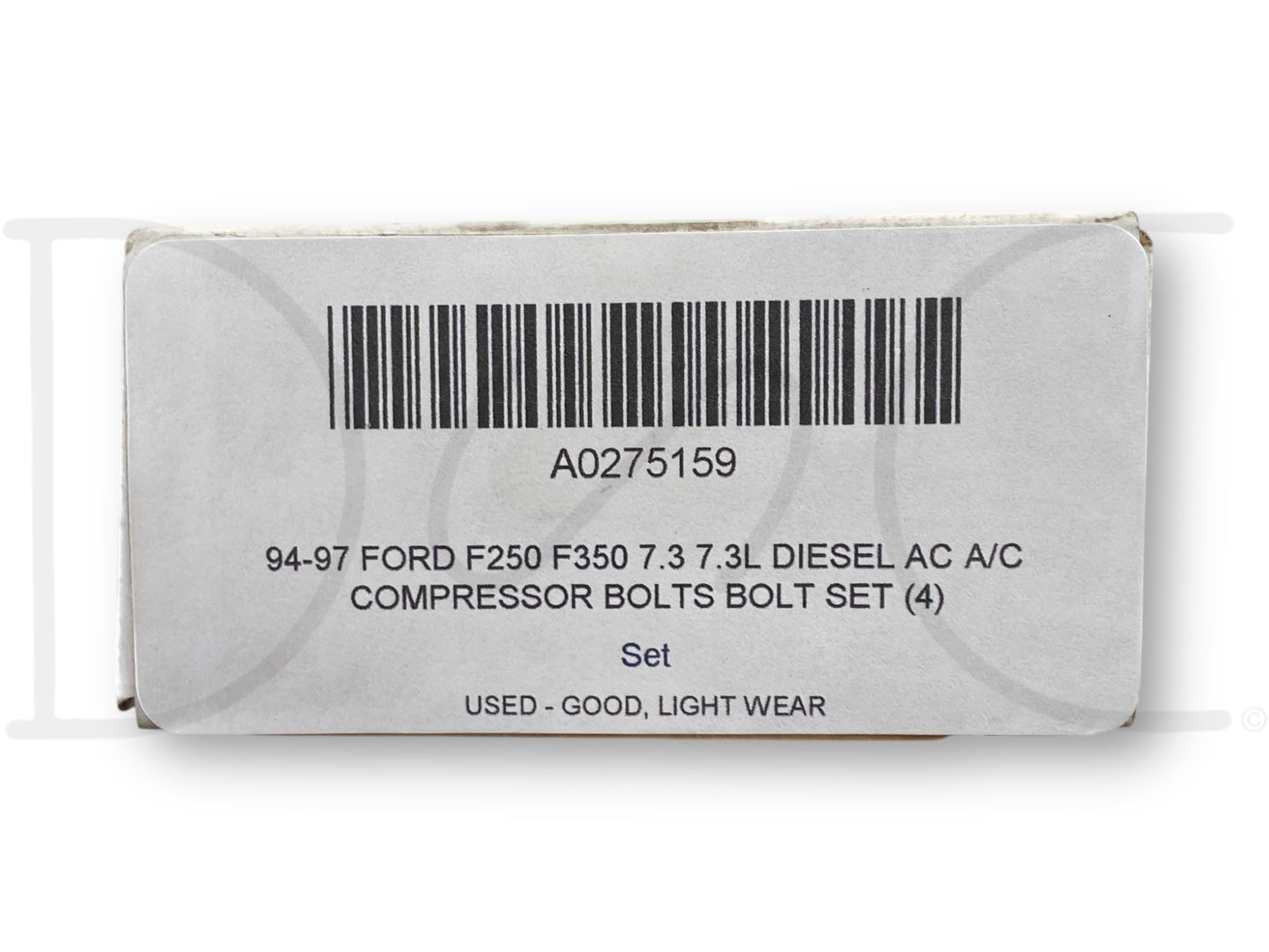 94-97 Ford F250 F350 7.3 7.3L Diesel Ac A/C Compressor Bolts Bolt Set (4)
