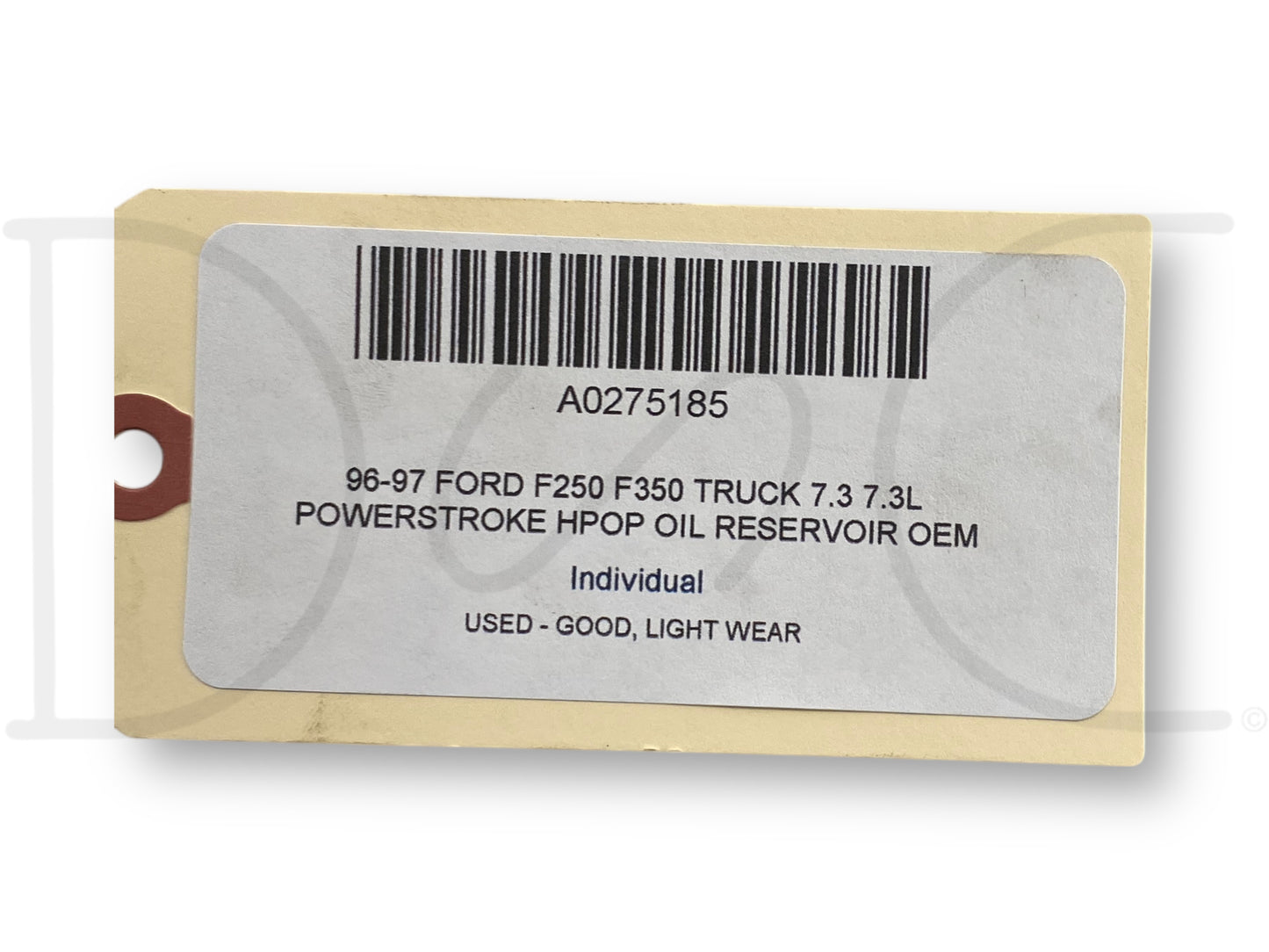 96-97 Ford F250 F350 Truck 7.3 7.3L Powerstroke HPOP Oil Reservoir OEM