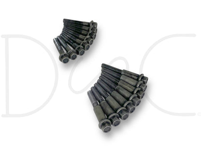 95-02 Ford F250 F350 7.3 7.3L Fuel Injector Retainer Bolts OE Bolt Set [16]