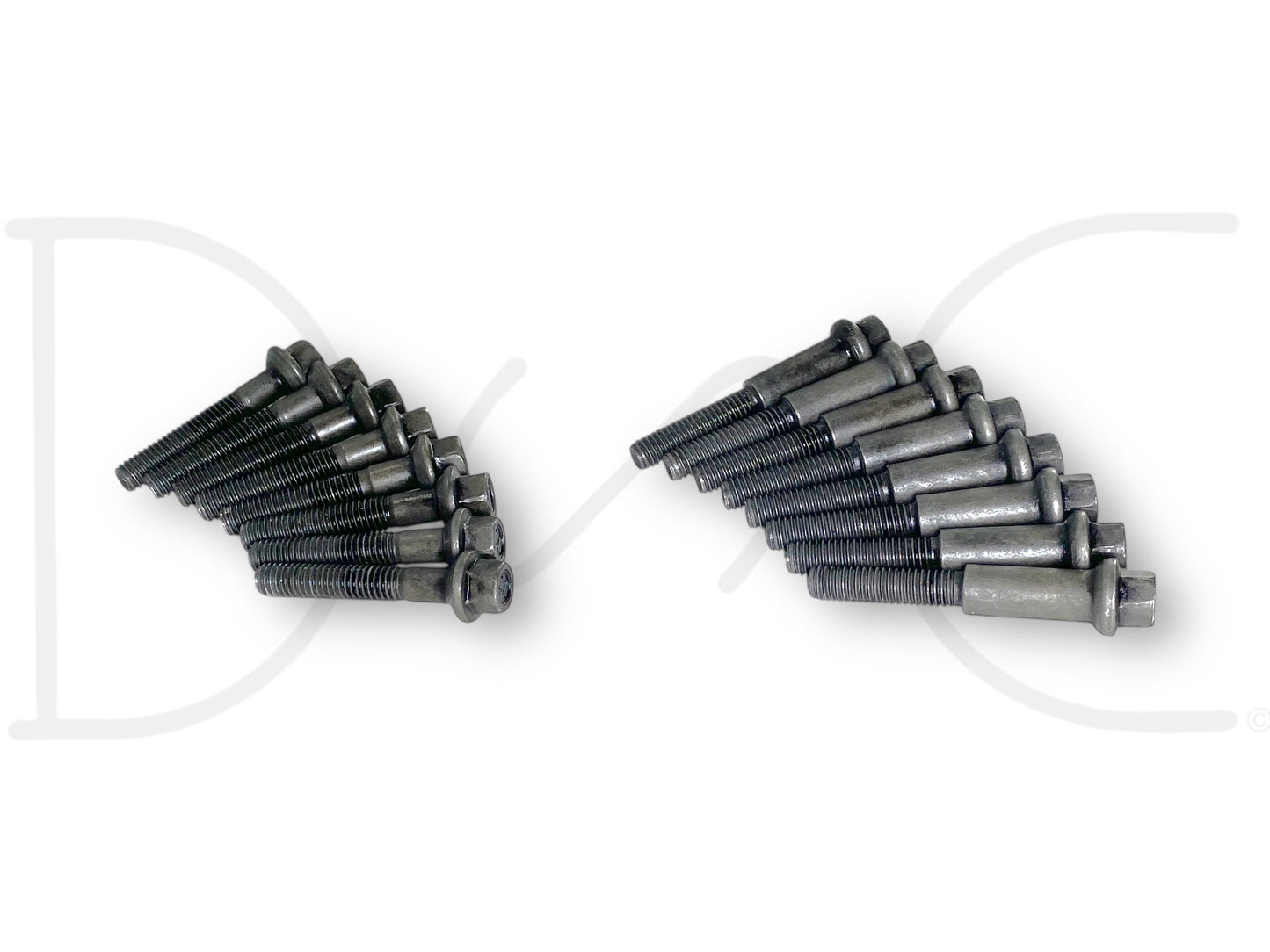 95-02 Ford F250 F350 7.3 7.3L Fuel Injector Retainer Bolts OE Bolt Set [16]