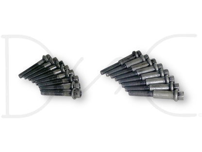 95-02 Ford F250 F350 7.3 7.3L Fuel Injector Retainer Bolts OE Bolt Set [16]