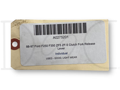 88-97 Ford F250 F350 ZF5 ZF-5 Clutch Fork Release Lever