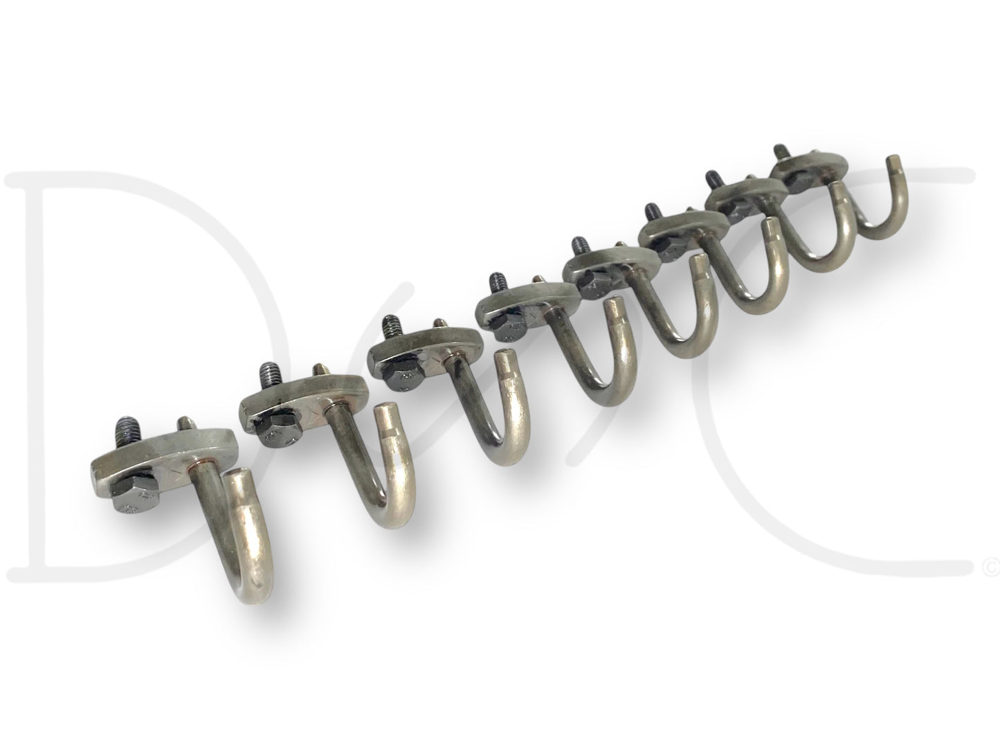 95-02 Ford 7.3 7.3L Diesel Piston Cooling Oil Jet Tube Set W/ Bolts OE Jets [8]