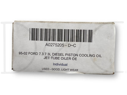 95-02 Ford 7.3 7.3L Diesel Piston Cooling Oil Jet Tube Oiler OE