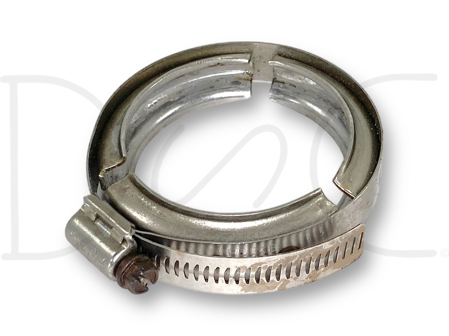 95-97 Ford F250 F350 7.3 Turbo To Intake Y Bridge Spider V-Band Worm Clamp