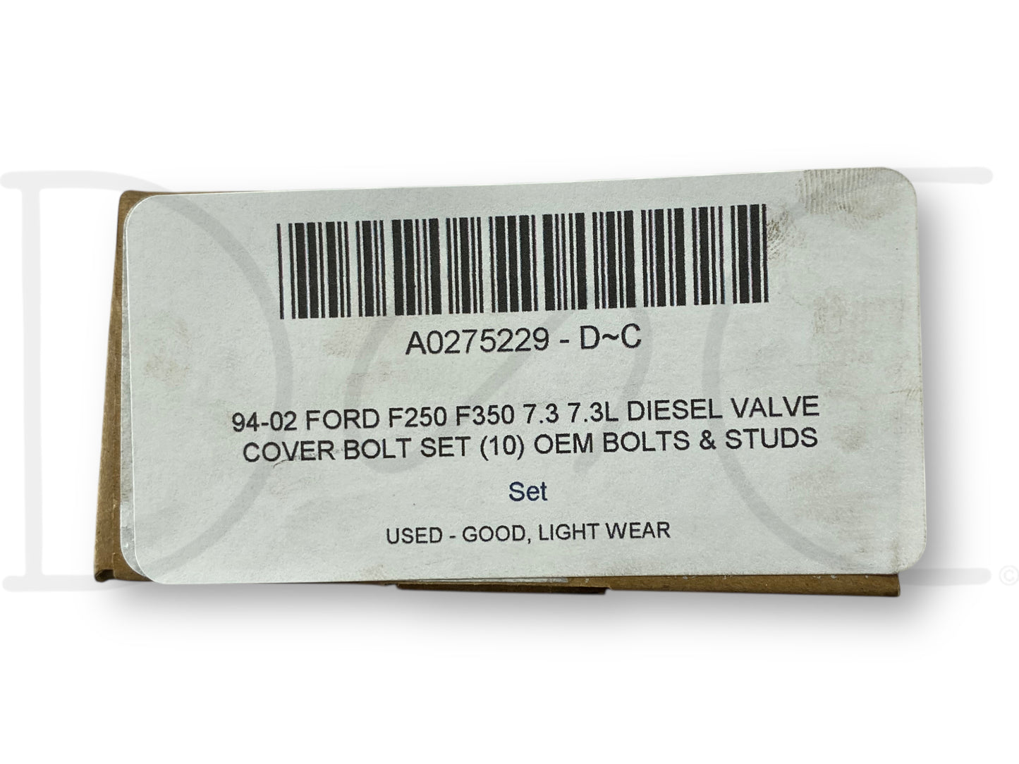 94-02 Ford F250 F350 7.3 7.3L Diesel Valve Cover Bolt Set (10) OEM Bolts & Studs
