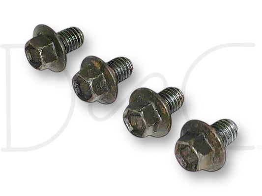 94-97 Ford F250 F350 7.3 7.3L Water Pump Pulley Bolts Bolt Set (4) OE used good condition with light wear for Ford Super Duty and Powerstroke diesel trucks.
