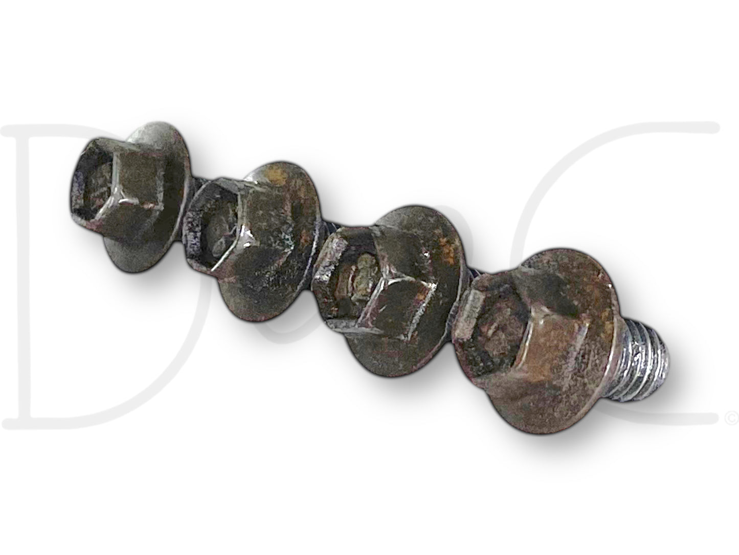 94-97 Ford F250 F350 7.3 7.3L Water Pump Pulley Bolts Bolt Set (4) OE