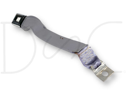 92-97 Ford F250 F350 RH Right Rear Seat Belt Seatbelt Latch Buckle Opal Gray OE