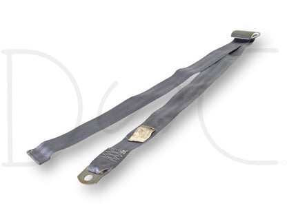 87-97 Ford F250 F350 Rear Seat Center Lap Belt Seatbelt Opal Gray OE