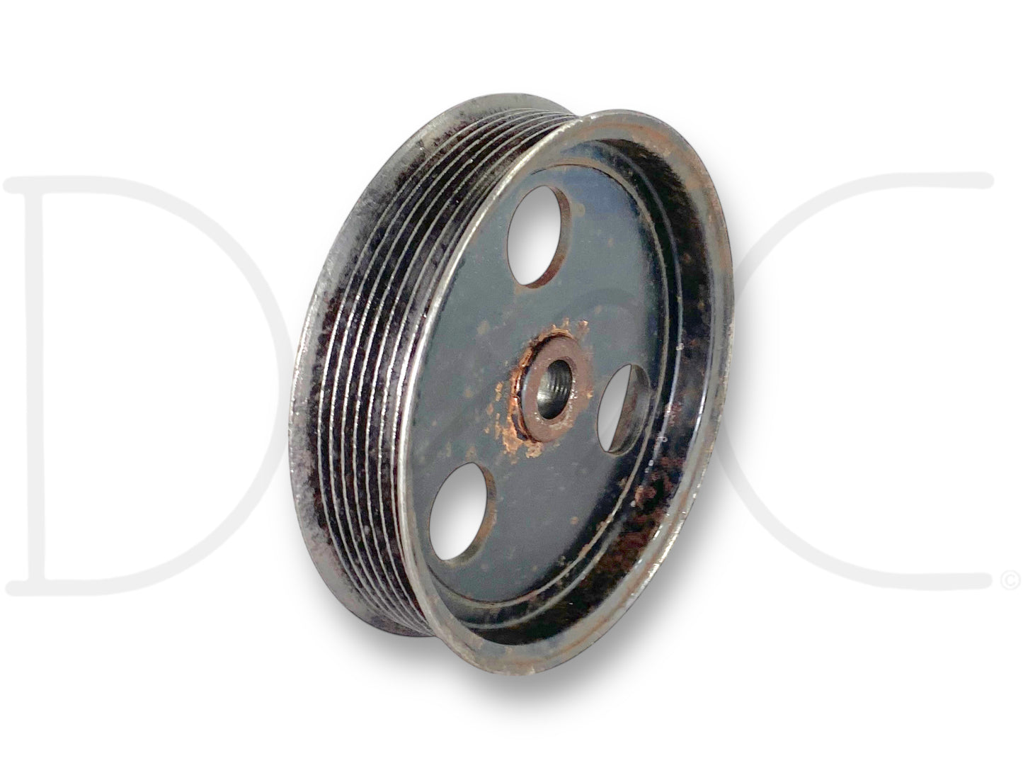 97-02 Ford E250 E350 Econoline Van 7.3 7.3L Power Steering Pump Pulley OE *Blem*