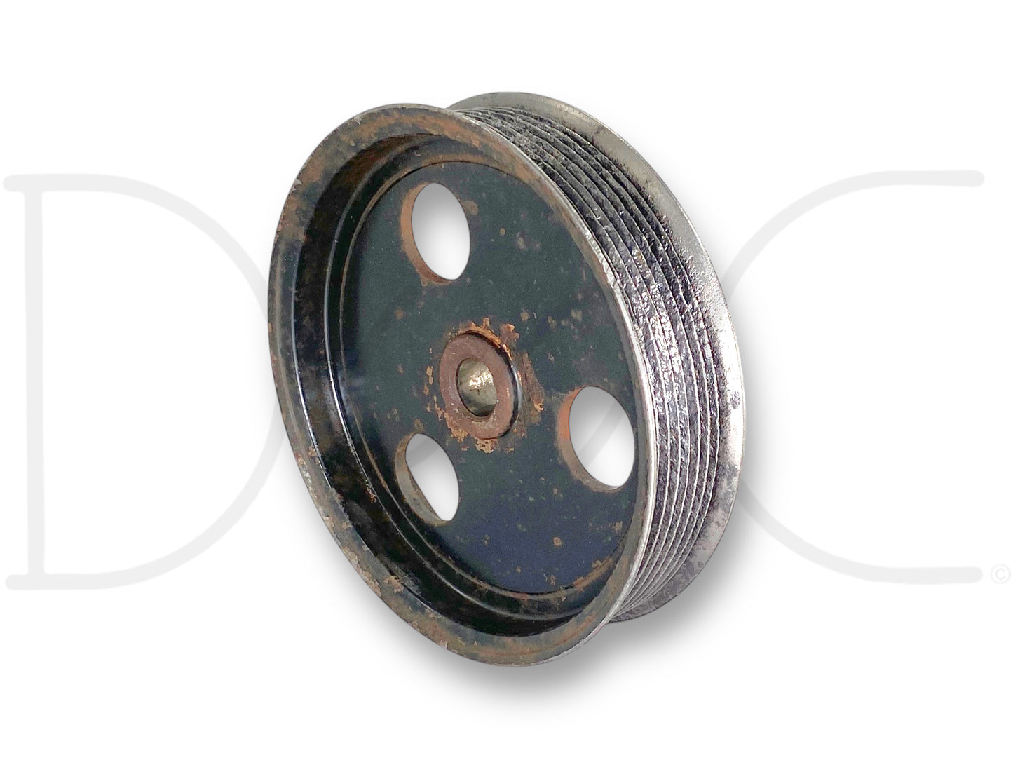 97-02 Ford E250 E350 Econoline Van 7.3 7.3L Power Steering Pump Pulley OE *Blem*
