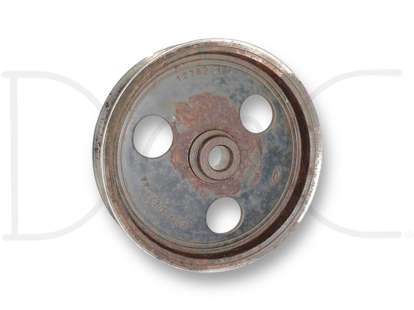 97-02 Ford E250 E350 Econoline Van 7.3 7.3L Power Steering Pump Pulley OE *Blem*