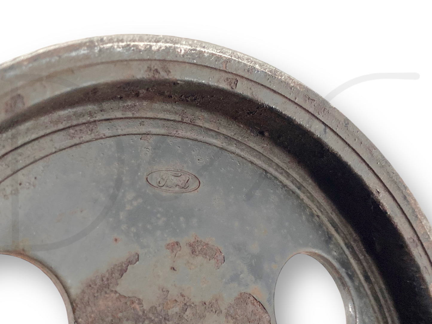 97-02 Ford E250 E350 Econoline Van 7.3 7.3L Power Steering Pump Pulley OE *Blem*