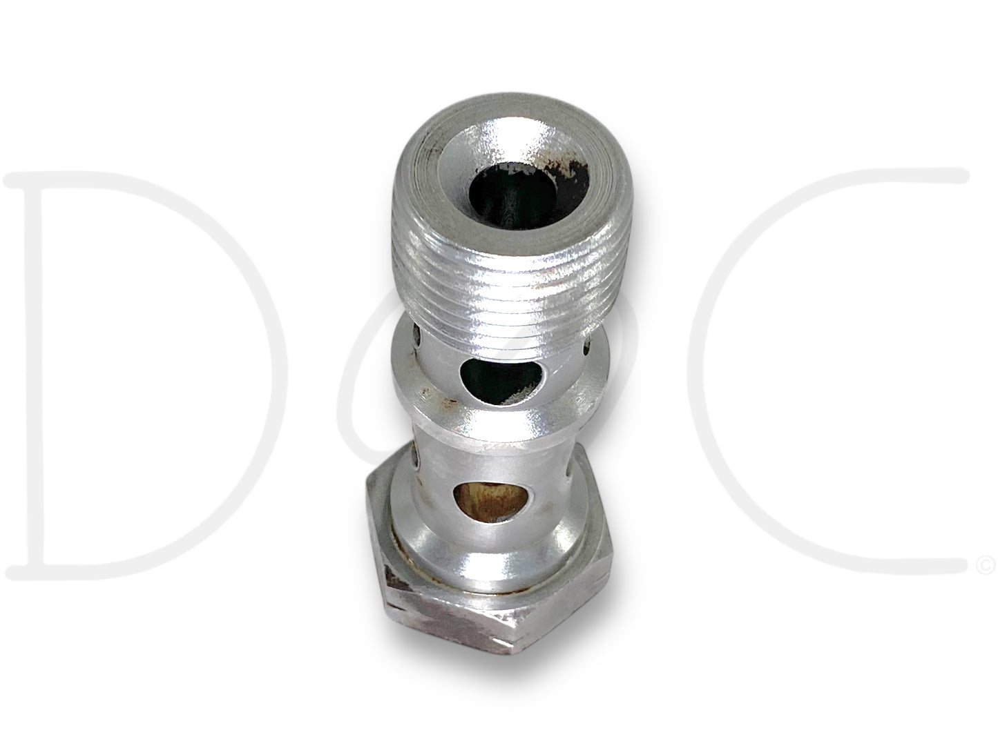 96-97 Ford F250 F350 7.3L Diesel Fuel Supply Line Banjo Bolt Accumulator OEM