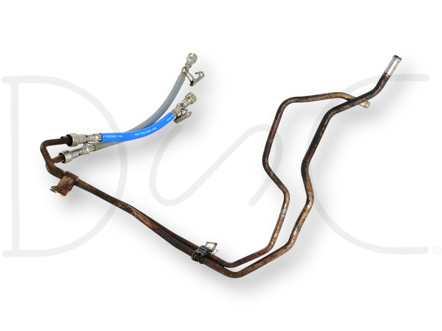 96-97 Ford F250 F350 7.3L Diesel Frame To Fuel Bowl Line Set Feed Return Lines