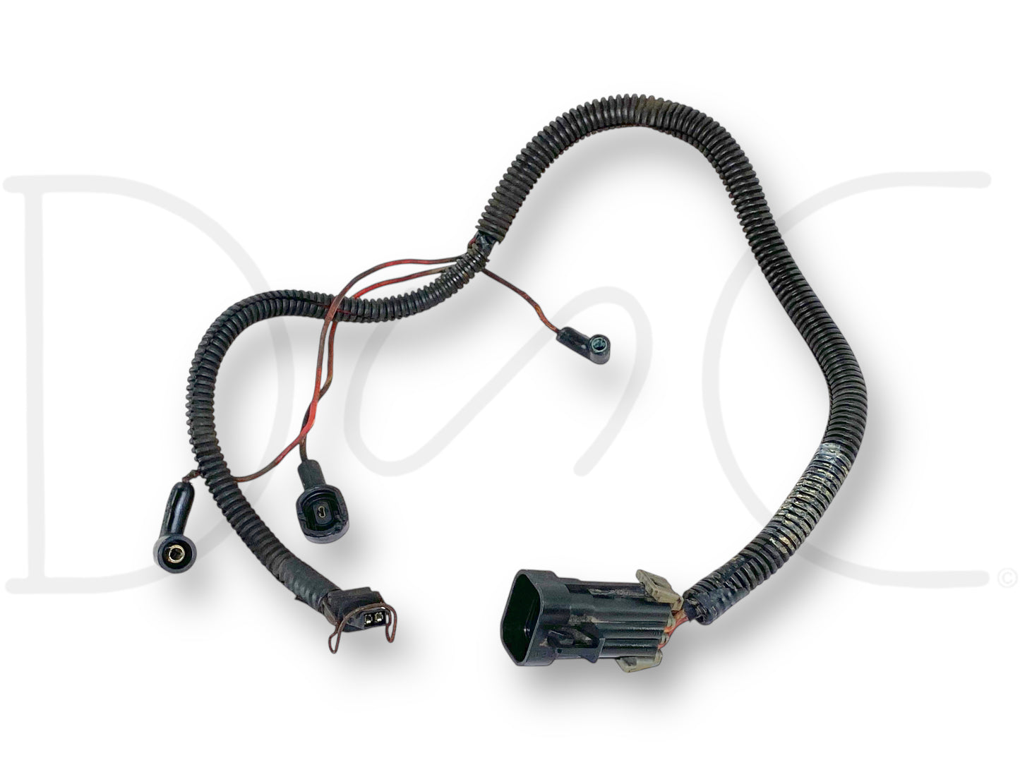 96-97 Ford F250 F350 7.3 7.3L Diesel IPR Fuel Bowl Wiring Harness OE *Blem*