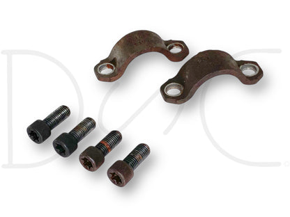 96-97 Ford F250 F350 Driveshaft Torx Bolts U-Joint Straps OEM Bolt Strap Set