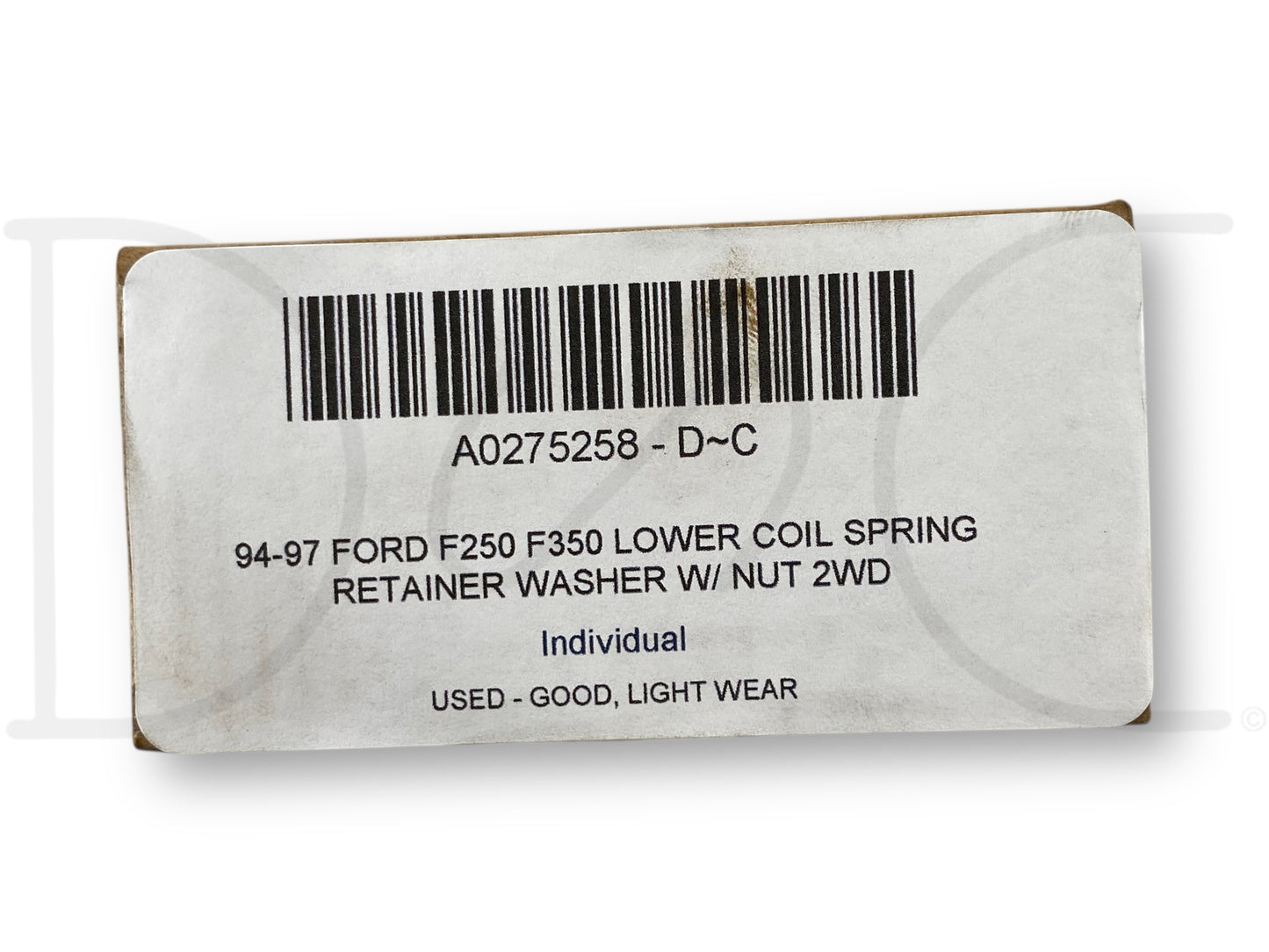 94-97 Ford F250 F350 Lower Coil Spring Retainer Washer W/ Nut 2WD