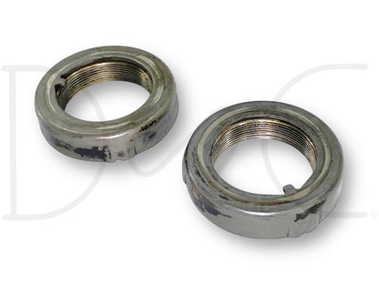 85-97 Ford F250 F350 Sterling 10.25 Rear Axle Wheel Hub Bearing Retainer Nut Set