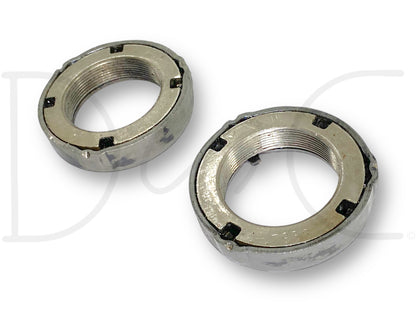 85-97 Ford F250 F350 Sterling 10.25 Rear Axle Wheel Hub Bearing Retainer Nut Set