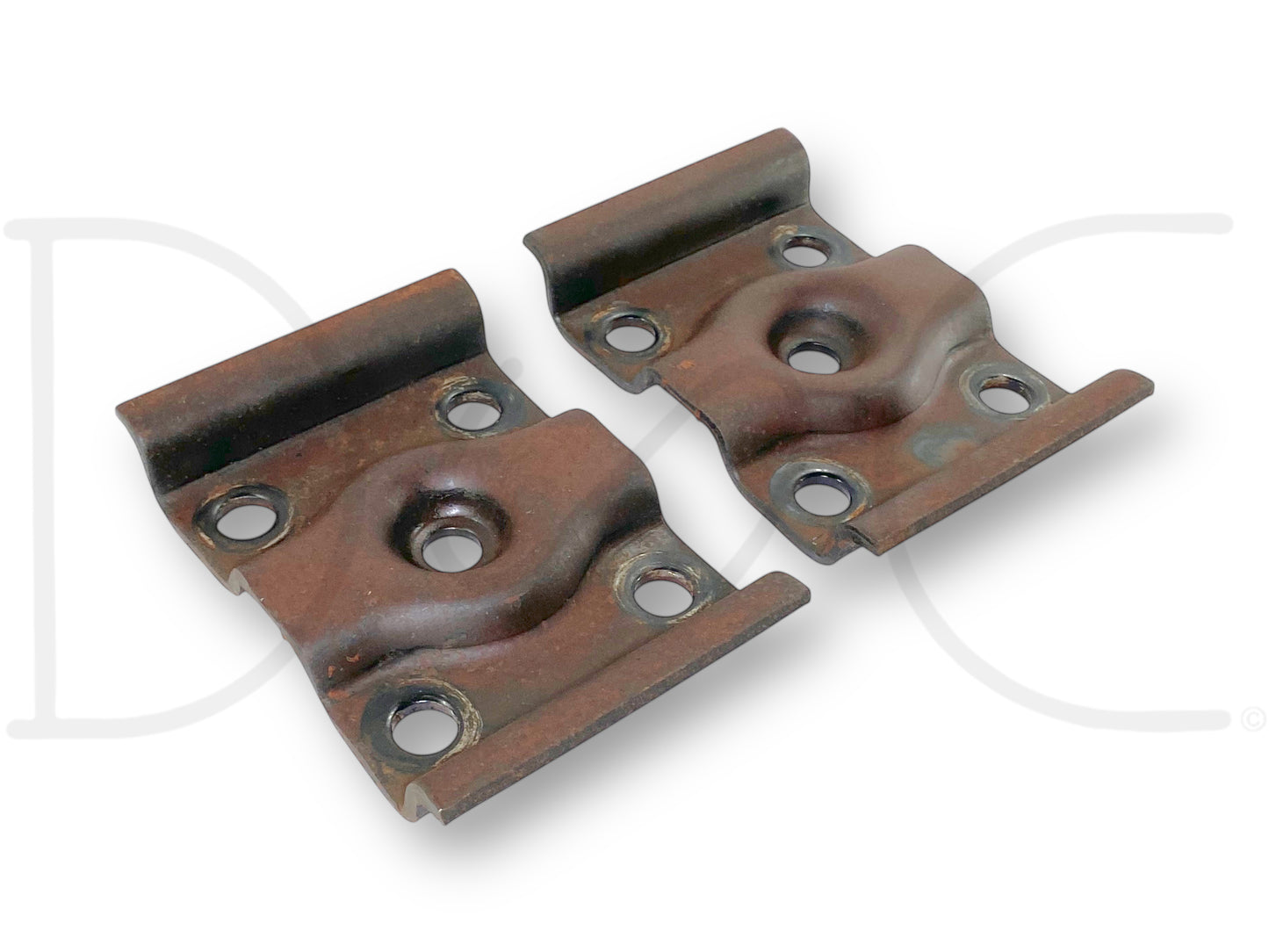 87-97 Ford F250 F350 Rear Axle Leaf Spring U Bolt Plate Set E2Ta-Ga