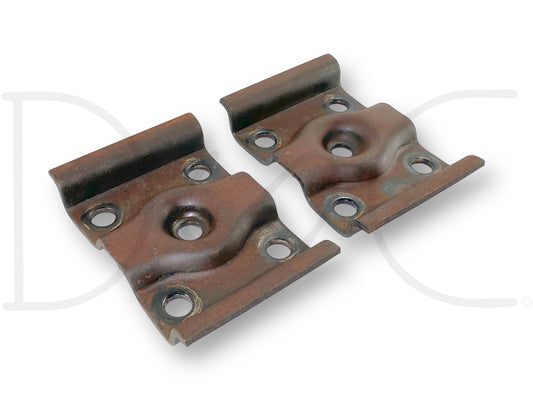 87-97 Ford F250 F350 Rear Axle Leaf Spring U Bolt Plate Set E2Ta-Ga