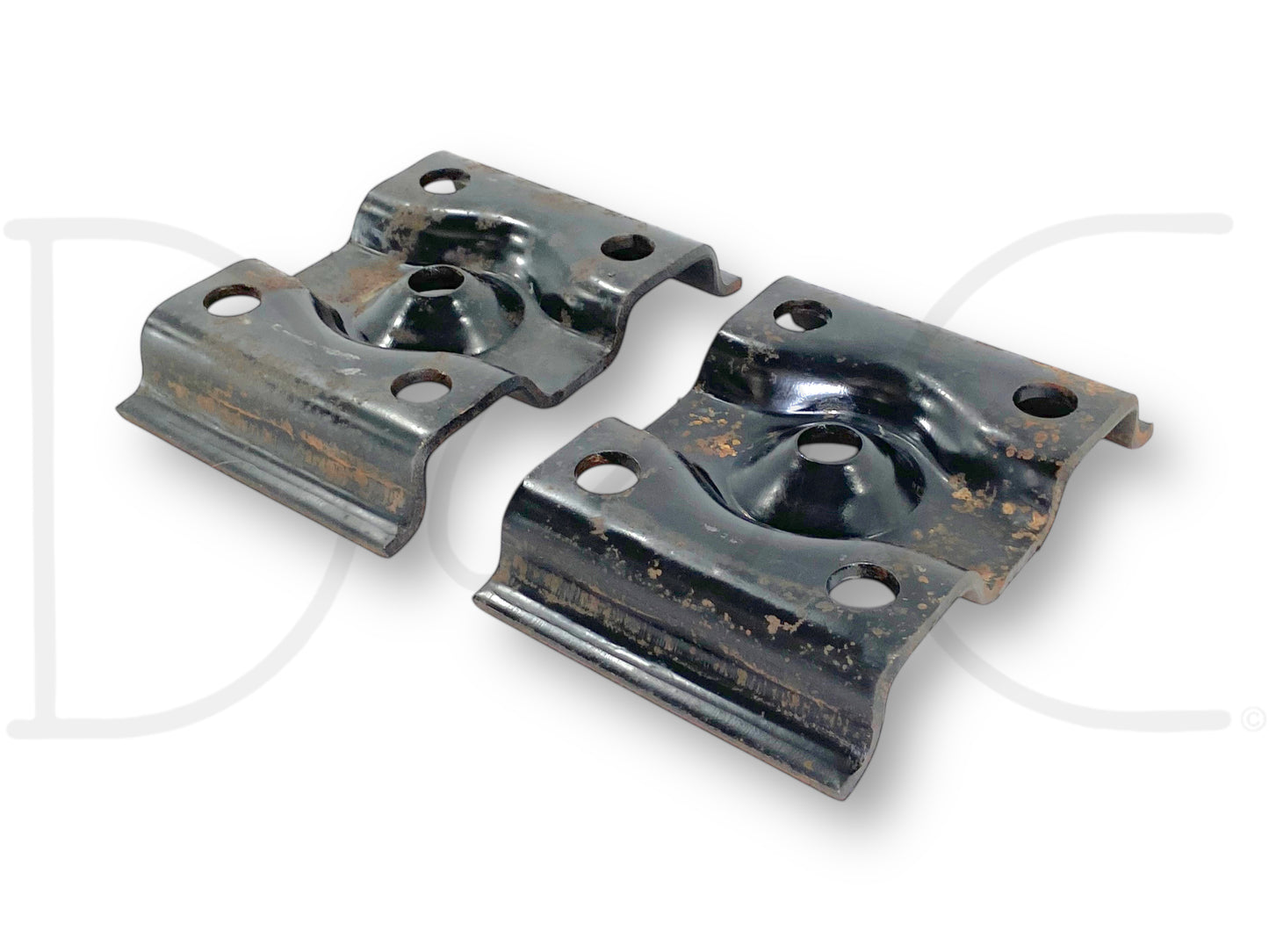 87-97 Ford F250 F350 Rear Axle Leaf Spring U Bolt Plate Set E2Ta-Ga