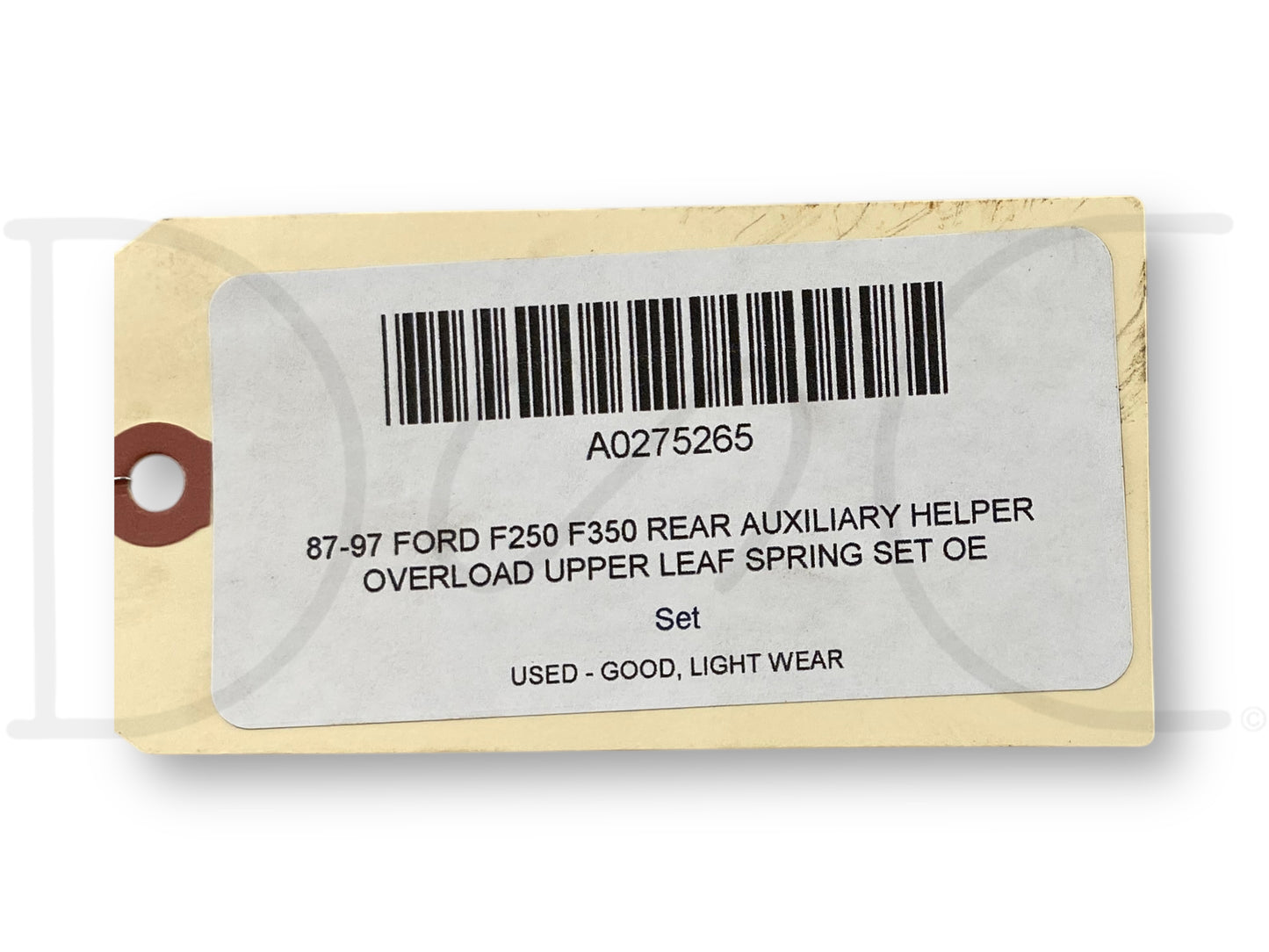 87-97 Ford F250 F350 Rear Auxiliary Helper Overload Upper Leaf Spring Set OE
