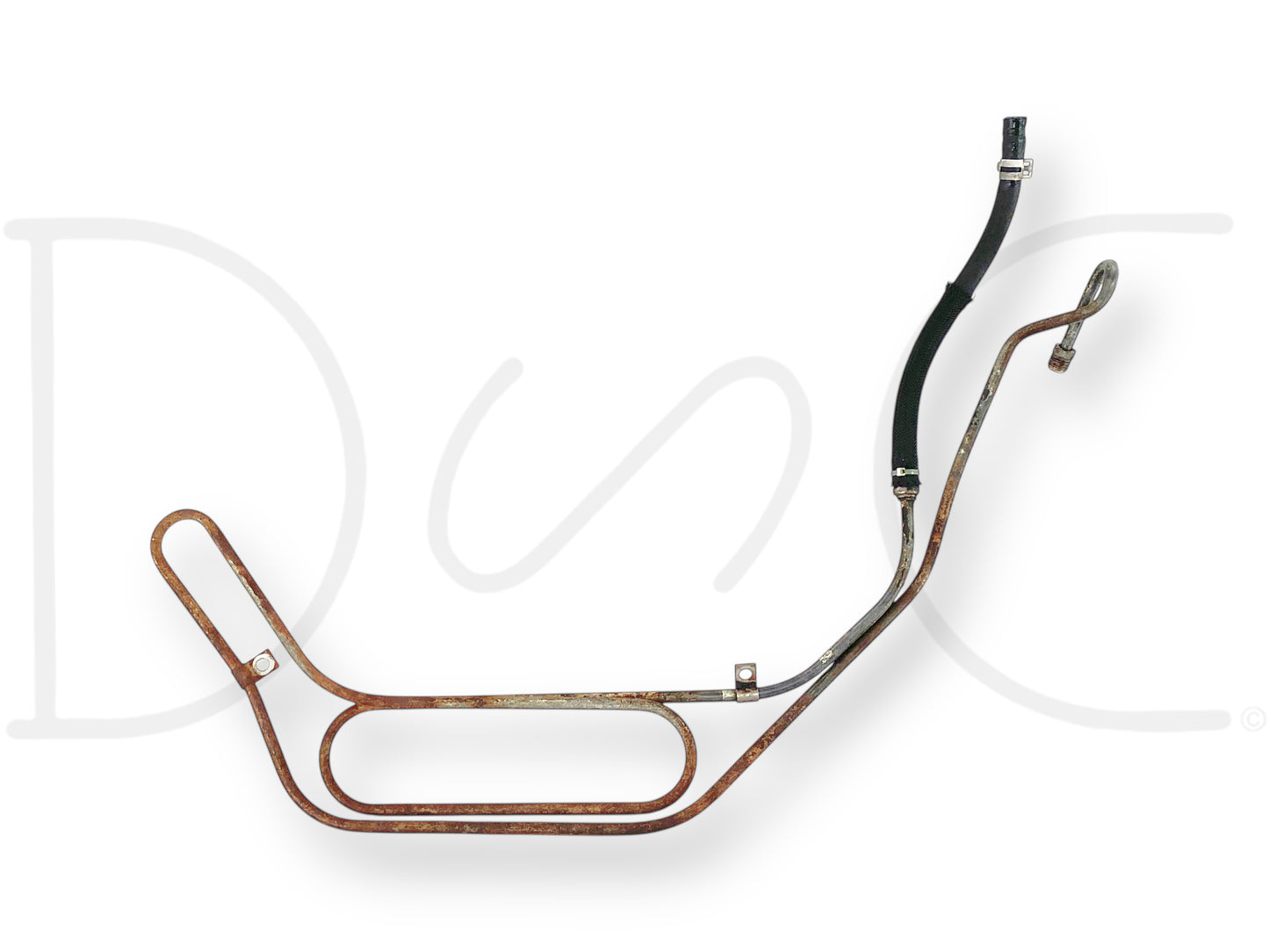92-97 Ford F250 F350 7.3 7.3L Diesel Power Steering Return Cooler Line OE