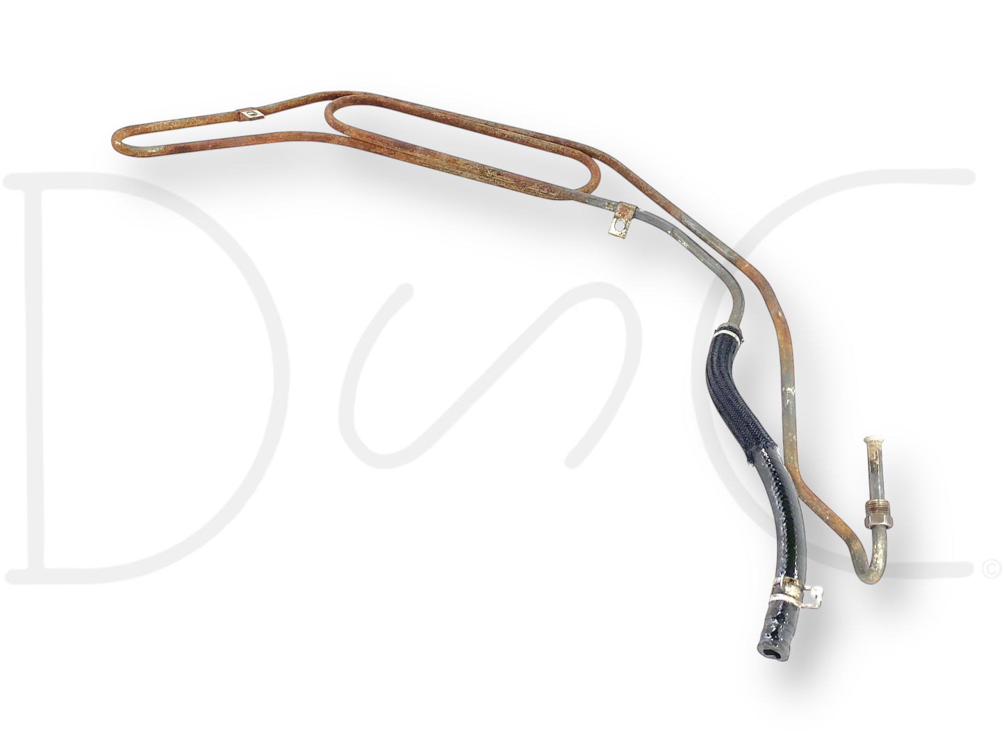 92-97 Ford F250 F350 7.3 7.3L Diesel Power Steering Return Cooler Line OE