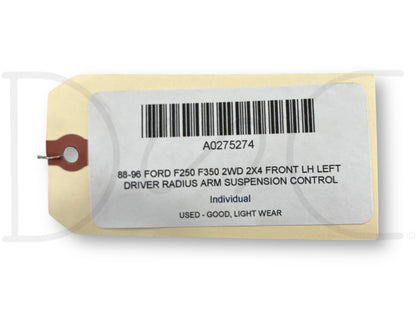 88-96 Ford F250 F350 2WD 2X4 Front LH Left Driver Radius Arm Suspension Control