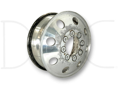 85-97 Ford F350 Dually Front 16" Alcoa Aluminum Wheel 16X6 Rim OE F4Ta-1007-Ga
