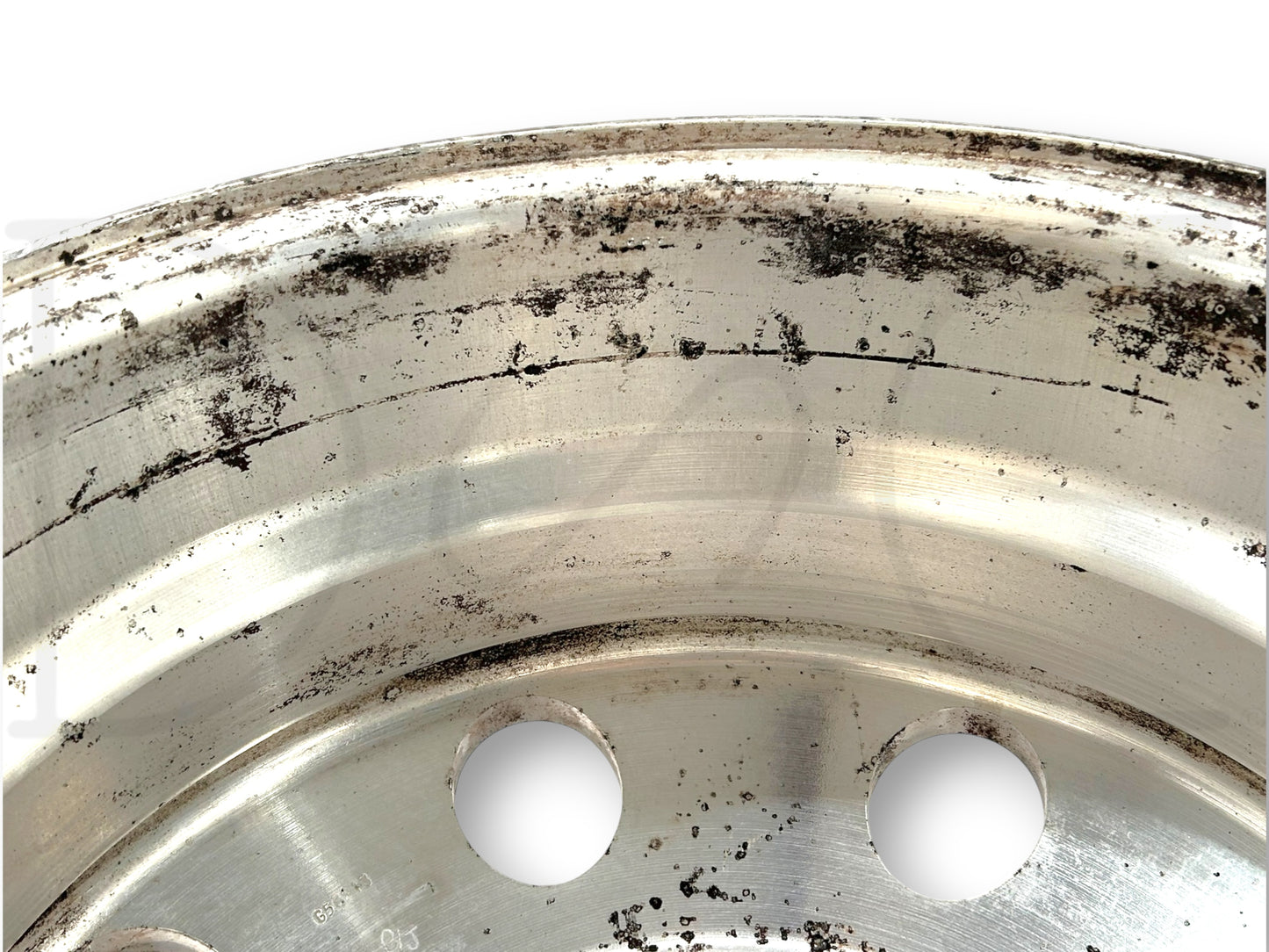 85-97 Ford F350 Dually Front 16" Alcoa Aluminum Wheel 16X6 Rim OE F4Ta-1007-Ga