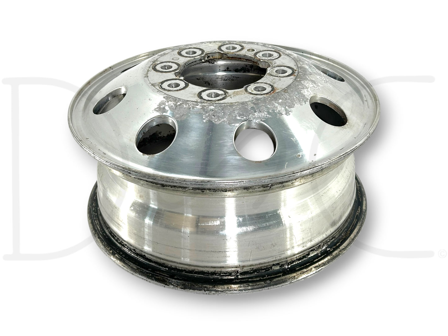 85-97 Ford F350 Dually Front 16" Alcoa Aluminum Wheel 16X6 Rim OE F4Ta-1007-Ga