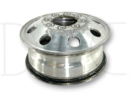 85-97 Ford F350 Dually Front 16" Alcoa Aluminum Wheel 16X6 Rim OE F4Ta-1007-Ga