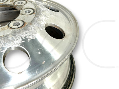 85-97 Ford F350 Dually Front 16" Alcoa Aluminum Wheel 16X6 Rim OE F4Ta-1007-Ga