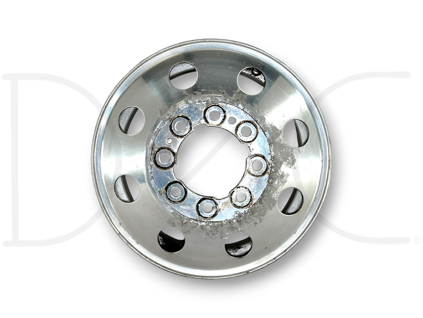 85-97 Ford F350 Dually Front 16" Alcoa Aluminum Wheel 16X6 Rim OE F4Ta-1007-Ga