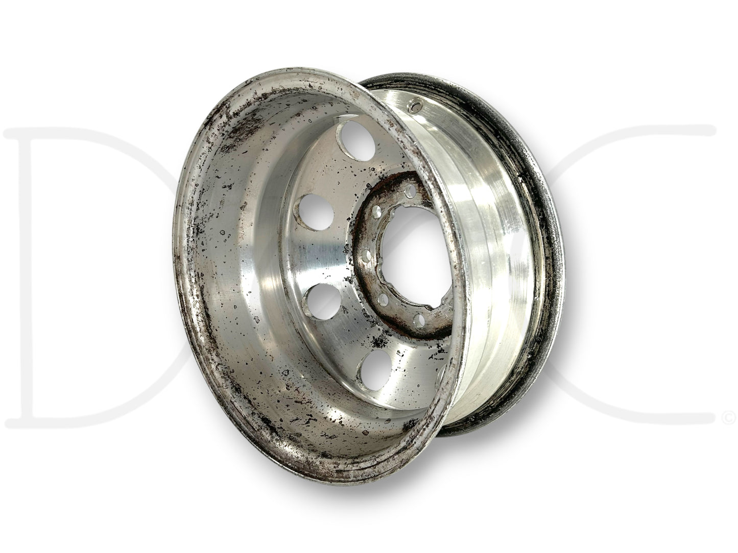 85-97 Ford F350 Dually Front 16" Alcoa Aluminum Wheel 16X6 Rim OE F4Ta-1007-Ga