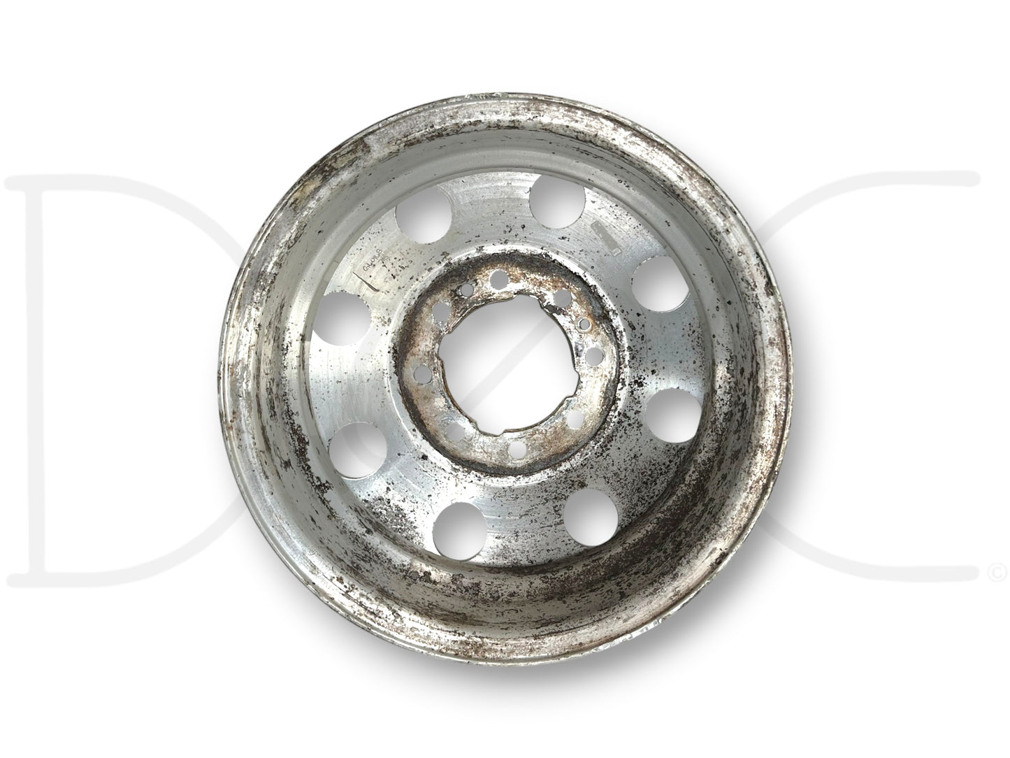 85-97 Ford F350 Dually Front 16" Alcoa Aluminum Wheel 16X6 Rim OE F4Ta-1007-Ga