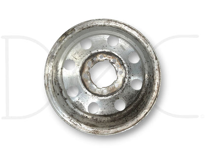 85-97 Ford F350 Dually Front 16" Alcoa Aluminum Wheel 16X6 Rim OE F4Ta-1007-Ga