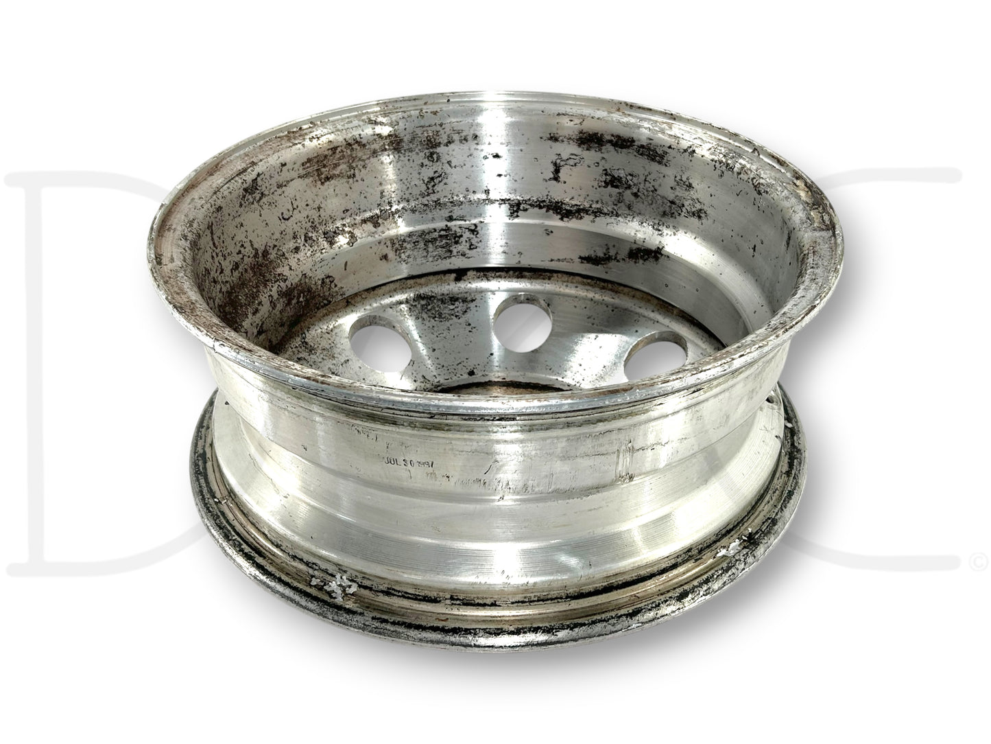 85-97 Ford F350 Dually Front 16" Alcoa Aluminum Wheel 16X6 Rim OE F4Ta-1007-Ga