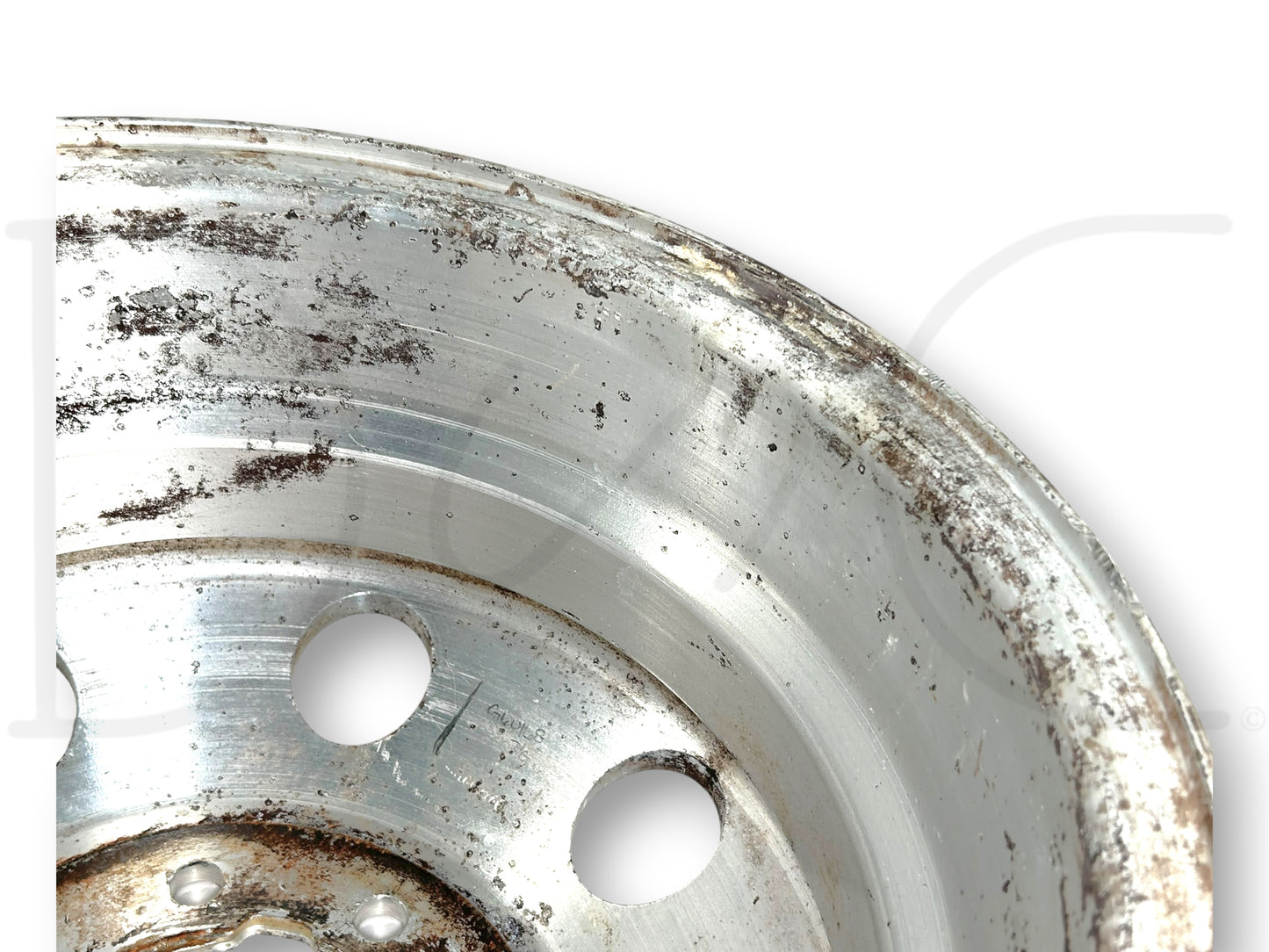 85-97 Ford F350 Dually Front 16" Alcoa Aluminum Wheel 16X6 Rim OE F4Ta-1007-Ga
