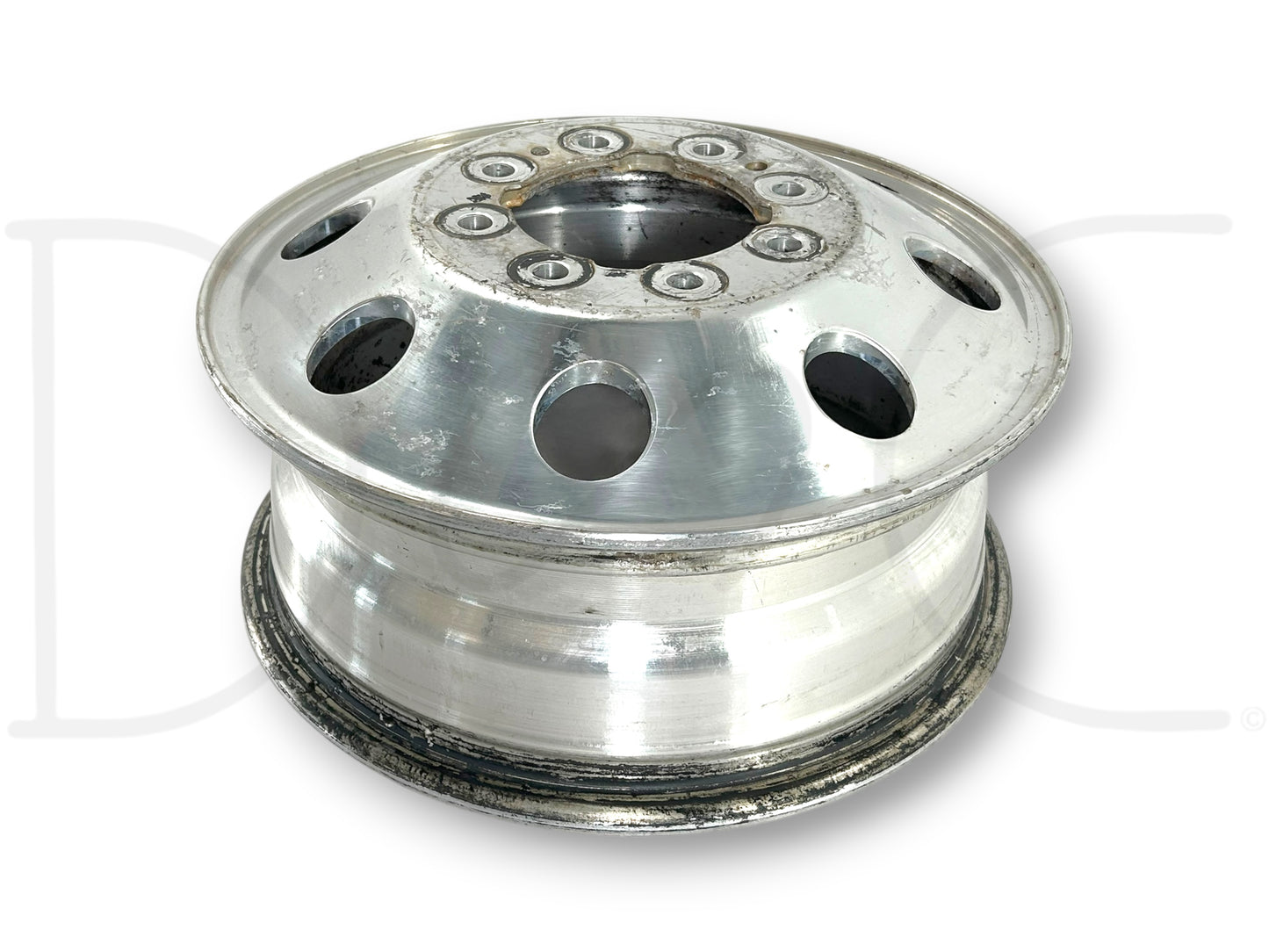 85-97 Ford F350 Dually Front 16" Alcoa Aluminum Wheel 16X6 Rim OE F4Ta-1007-Ga