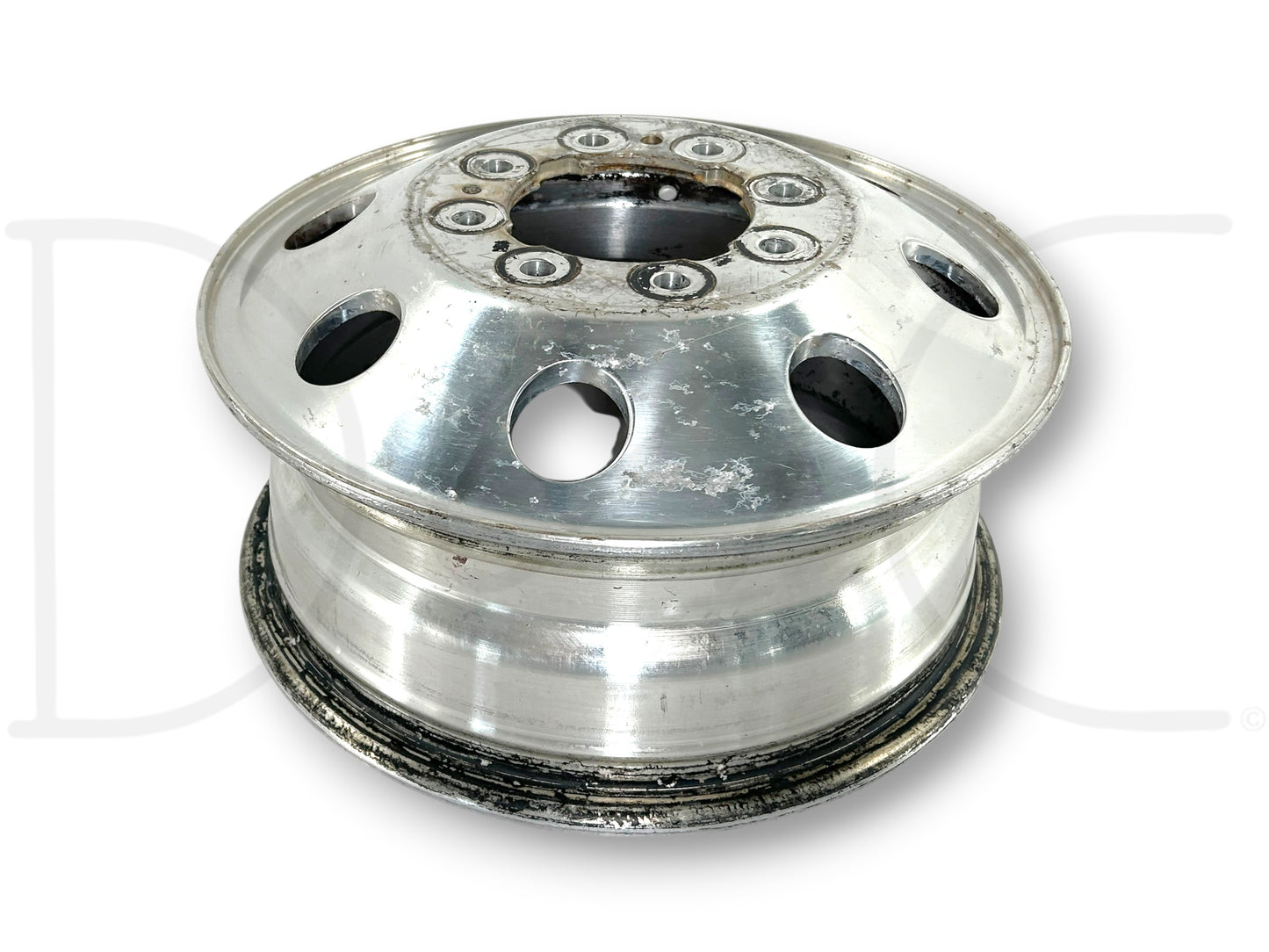 85-97 Ford F350 Dually Front 16" Alcoa Aluminum Wheel 16X6 Rim OE F4Ta-1007-Ga