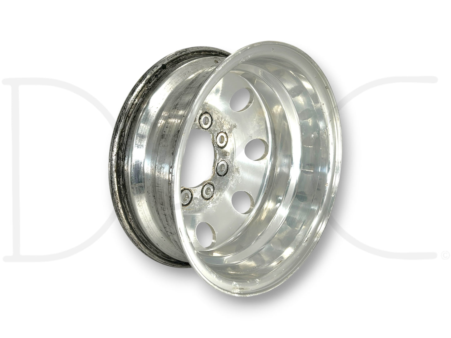 85-97 Ford F350 Dually Rear 16" Alcoa Aluminum Wheel 16X6 Rim OE F4Ta-1007-Ha