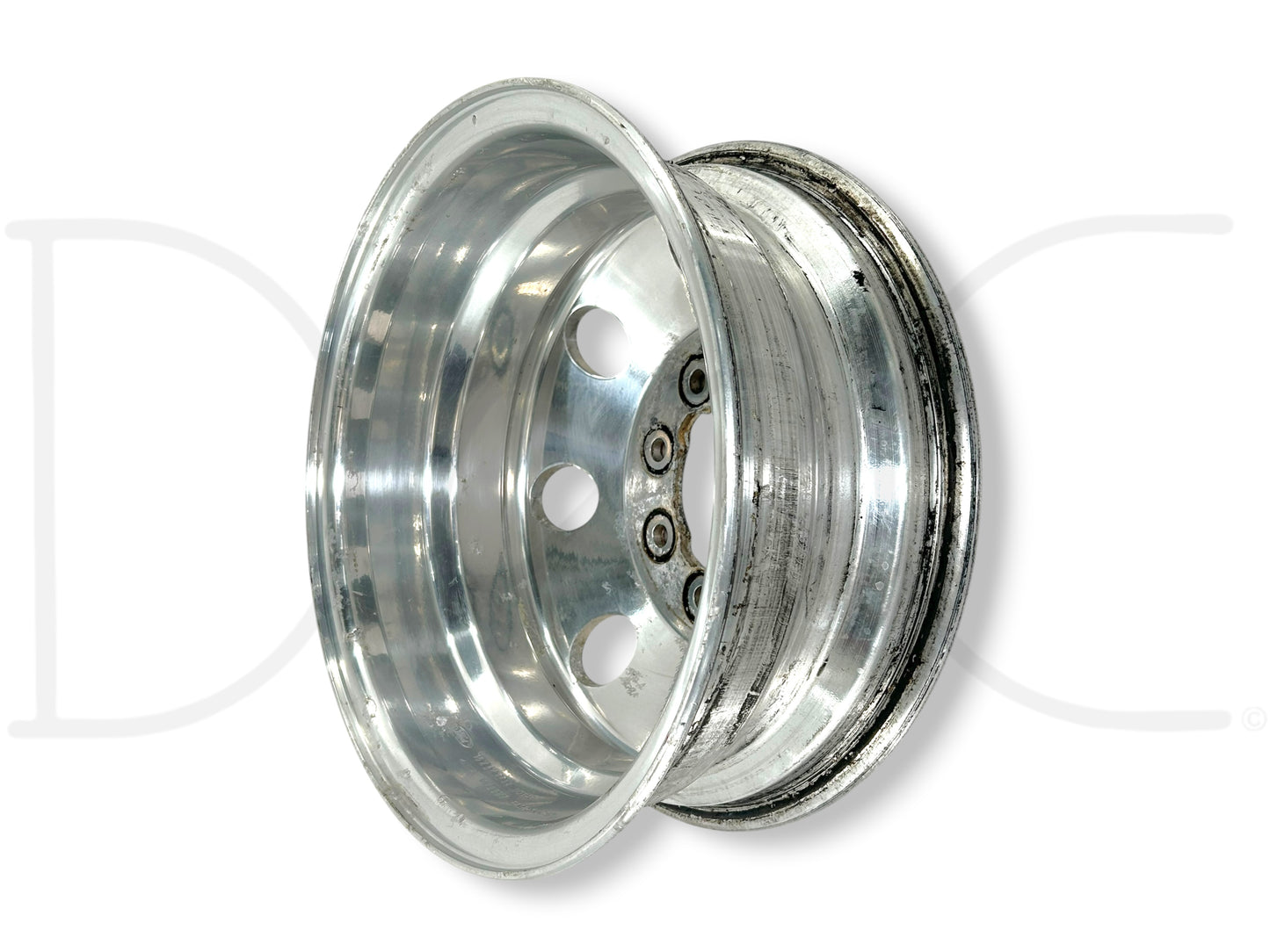 85-97 Ford F350 Dually Rear 16" Alcoa Aluminum Wheel 16X6 Rim OE F4Ta-1007-Ha